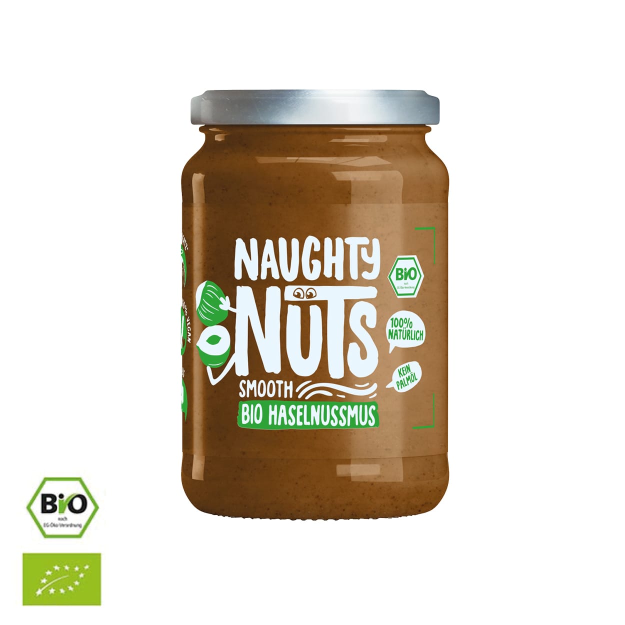 Pures Nussmus Bundle mit Naughty Nuts Smooth Bio Haselnussmus