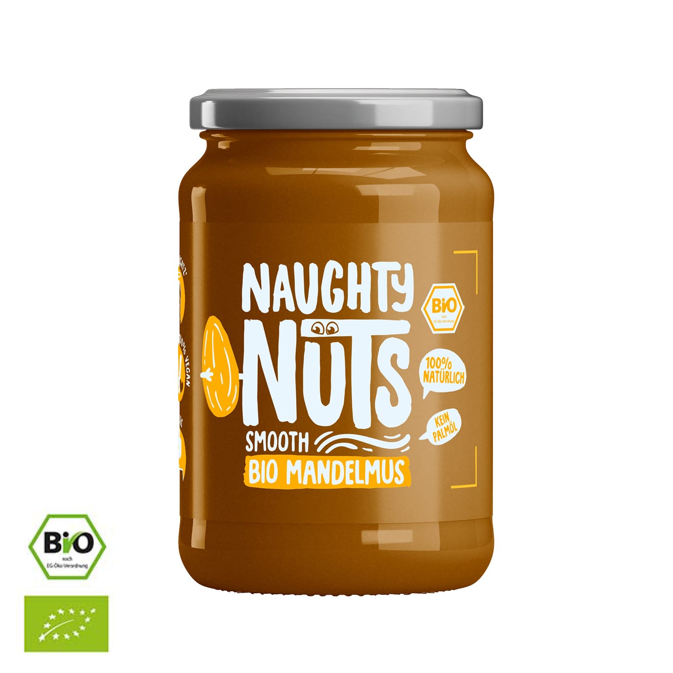 Pures Nussmus Bundle mit Naughty Nuts Bio Mandelmus