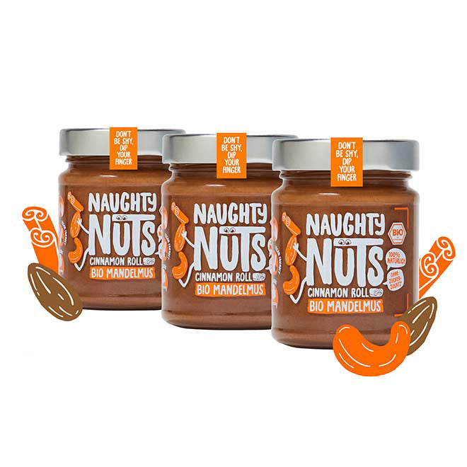 Bio Mandelmus Cinnamon Roll