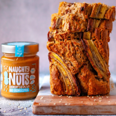 Veganes PB-Bananabread