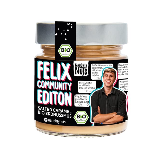 Limited Felix Community Edition - Erdnussmus Salted Caramel - pcs
