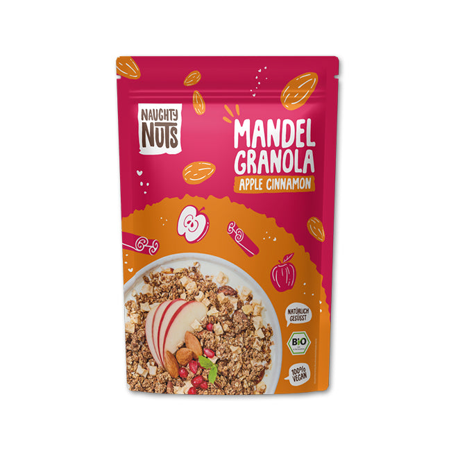 Bio Mandel Granola Apple Cinnamon