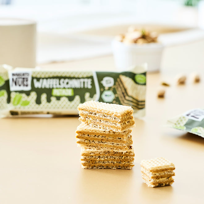 Bio Waffelschnitte Pistazie