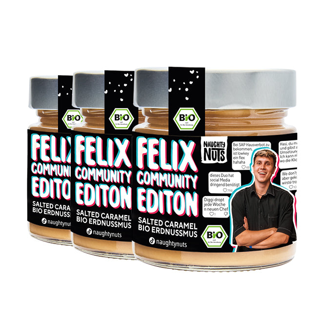 Limited Felix Community Edition - Erdnussmus Salted Caramel