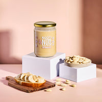 Bio Weißes Mandelmus (500g Glas)