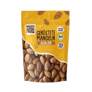 Naughty Nuts geröstete Mandeln gesalzen Packung