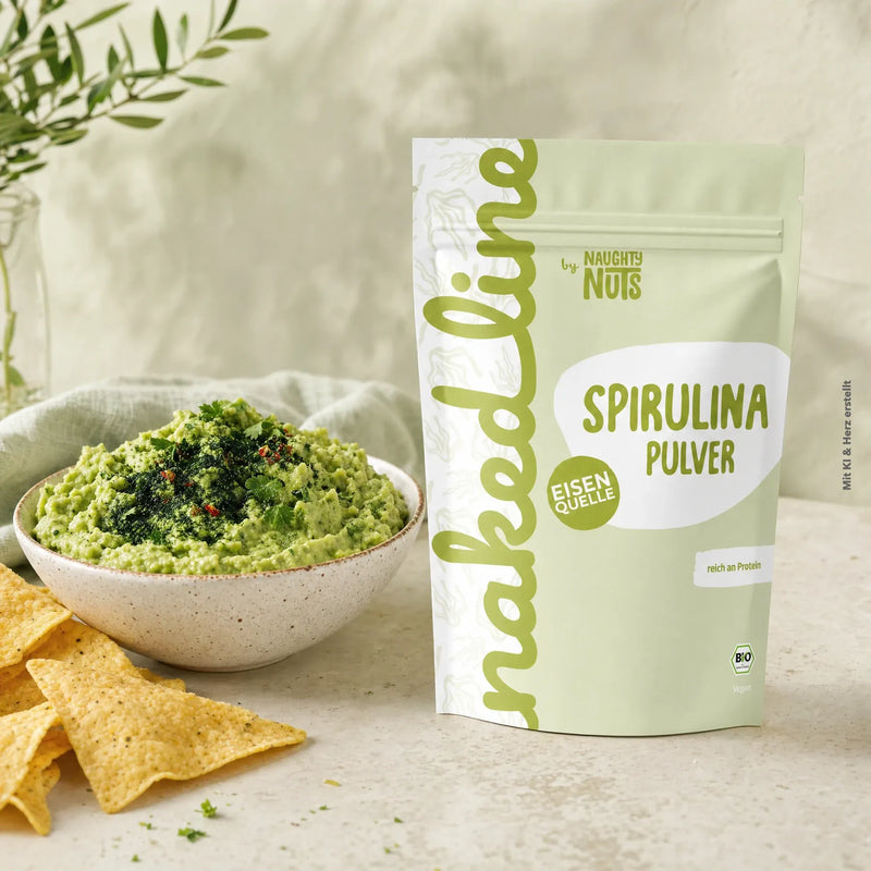 Spirulina Pulver 500g | Grüner Dip
