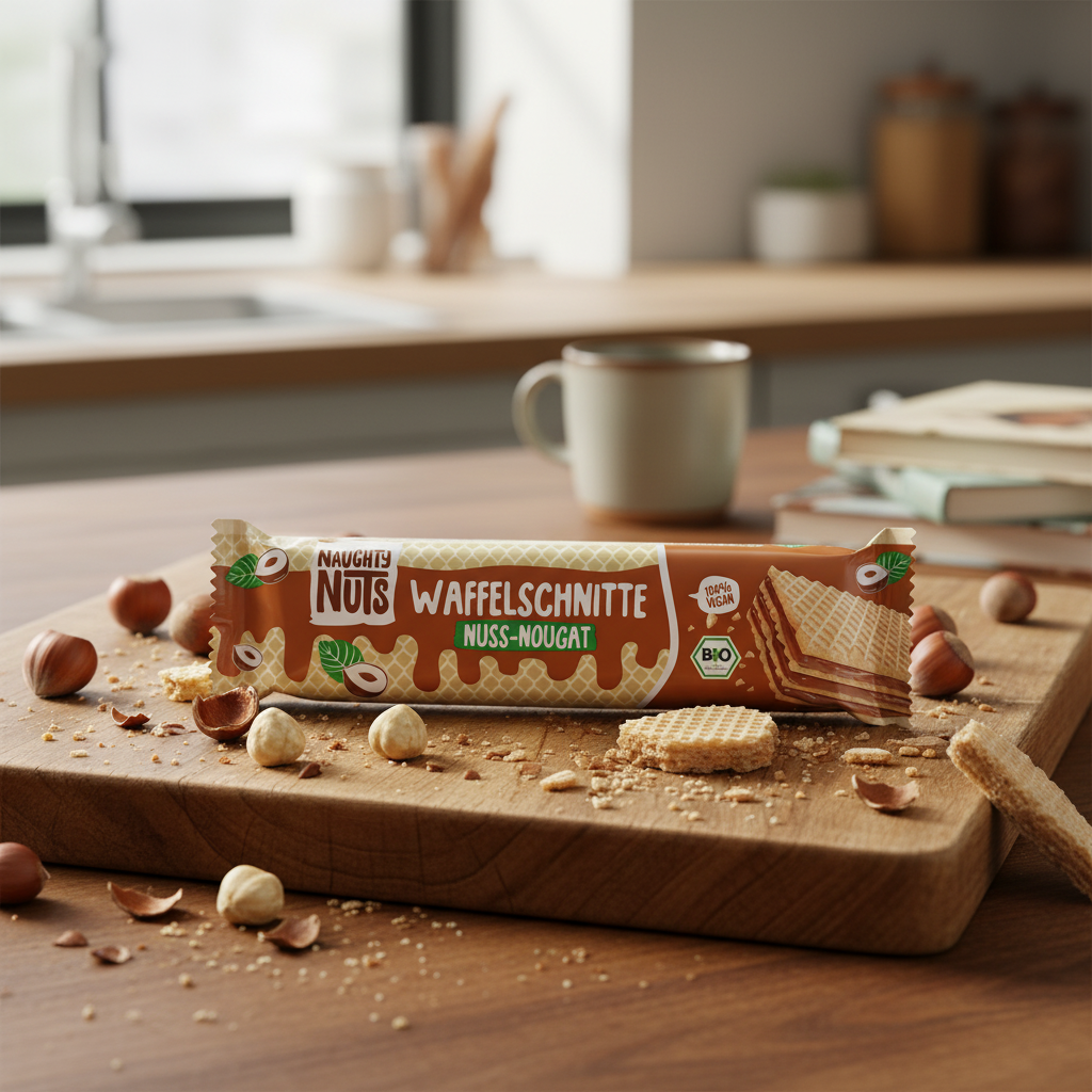 Bio Waffelschnitte Haselnuss