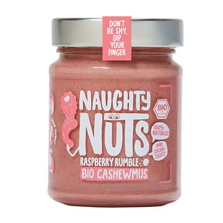 Naughty Nuts Nussbutter Bio Cashewmus Raspberry Rumble