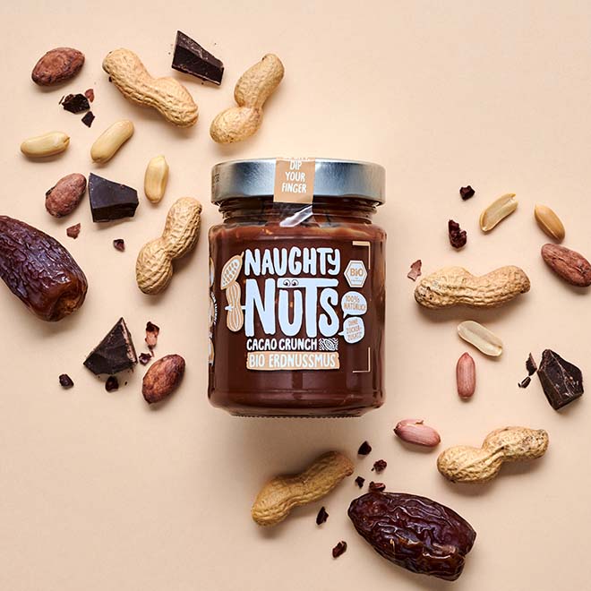 Bio Erdnussmus Cacao Crunch